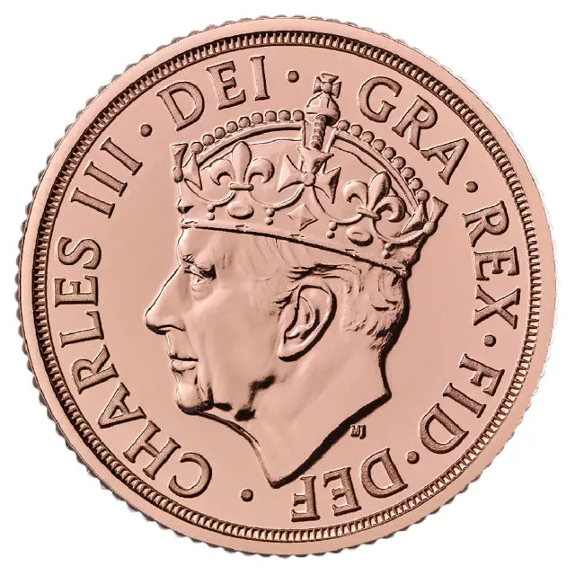 Coronation King Charles III  2023 Gold Sovereign