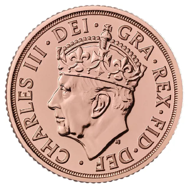 Coronation King Charles III 2023 Gold Sovereign
