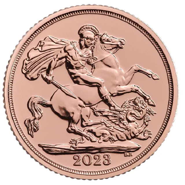 2023 UK Coronation Full Sovereign Gold Coin