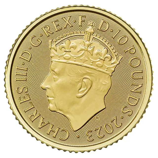 2023 UK King Charles III Coronation 1/10oz Gold Coin