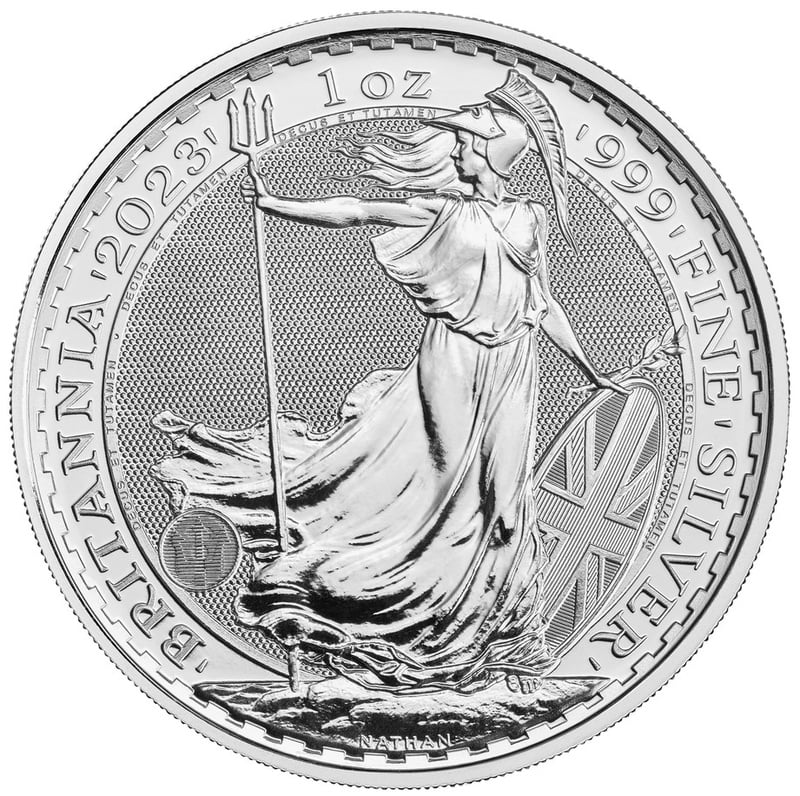 2023 King Charles III Britannia Silver 1oz Coin