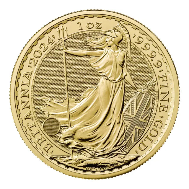 2024 UK King Charles III, Britannia 1oz Gold Coin