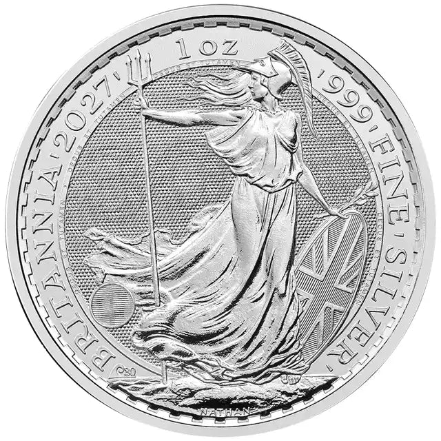 2027 1oz Silver Britannia Bullion Coin