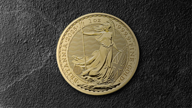 Gold Britannia Coin - CGT-Free VAT-Free Physical Gold Investment